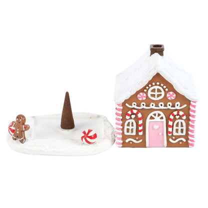 Pink Gingerbread House Brûleur d'encens