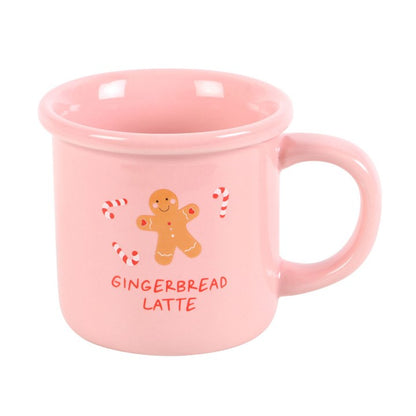 Pink Gingerbread Latte Tasse