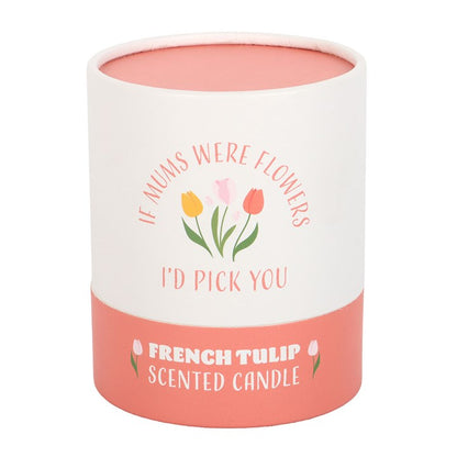 If Mums Were Flowers Candle