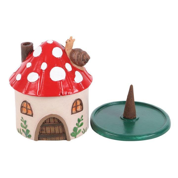 Mushroom House  Brûleur d'encens