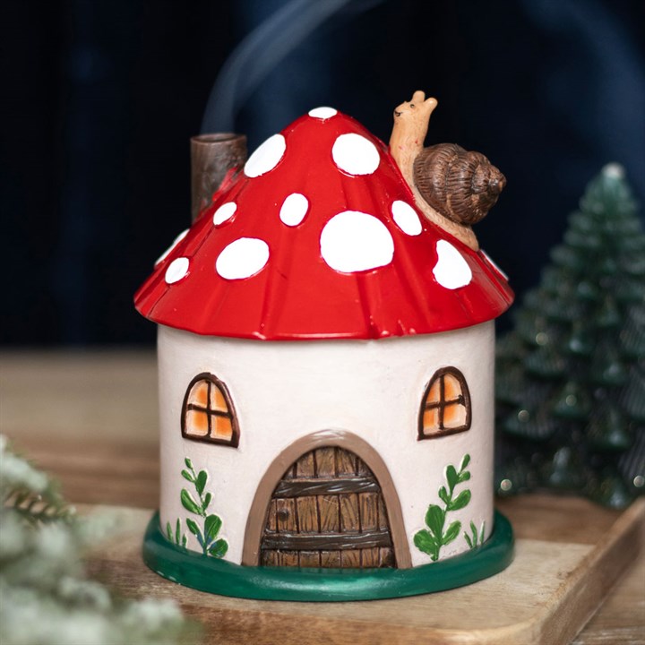 Mushroom House  Brûleur d'encens