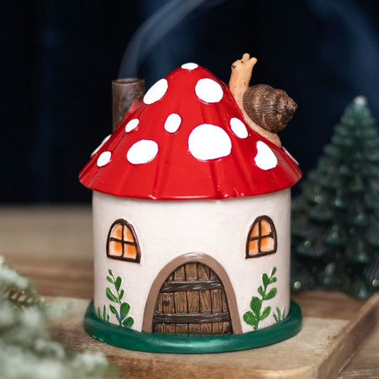 Mushroom House  Brûleur d'encens