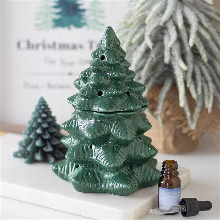 Green Fir Tree Wax & Oil Burner