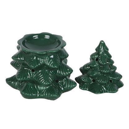 Green Fir Tree Wax & Oil Burner
