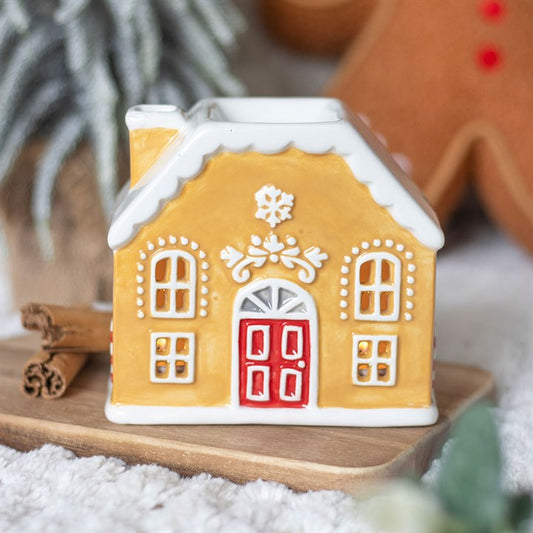 Candy Cane Gingerbread House Wax & Oil Burner