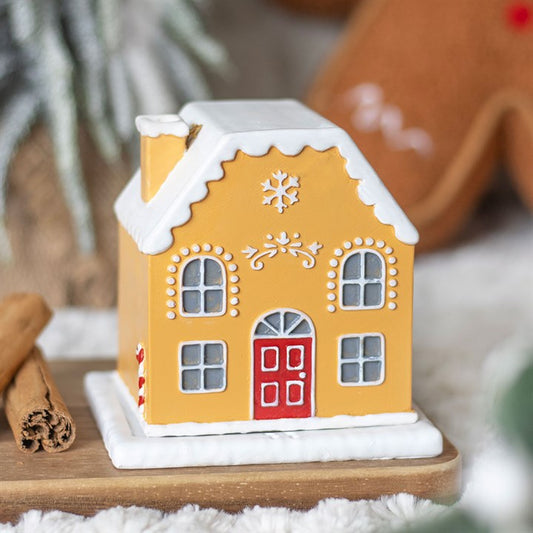 Candy Cane Gingerbread House  Brûleur d'encens
