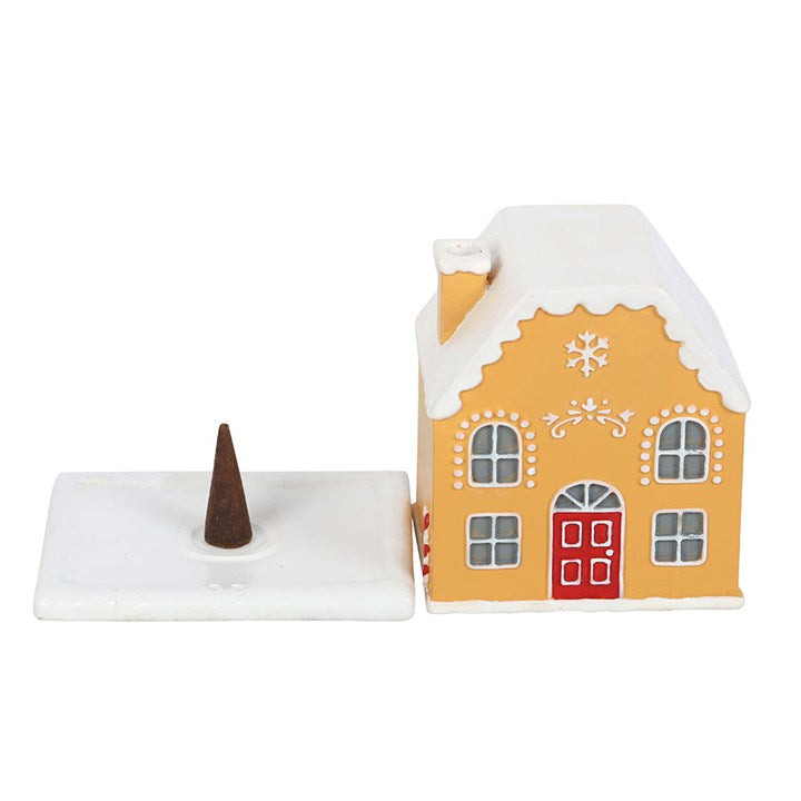 Candy Cane Gingerbread House  Brûleur d'encens