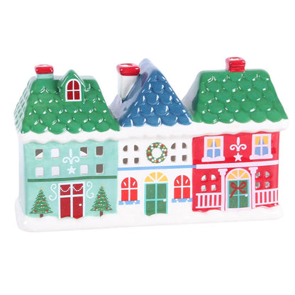 Christmas Street Theelicht & Wierookkegel Brander