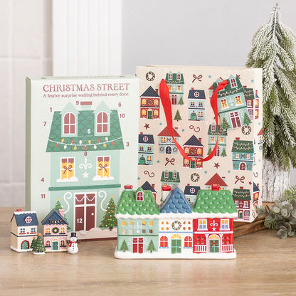Christmas Street Theelicht & Wierookkegel Brander