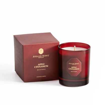 Apple Cinnamon Scented Candle 210g - Special Edition