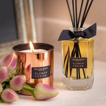 Flower Fusion Scented Candle - 210 GR