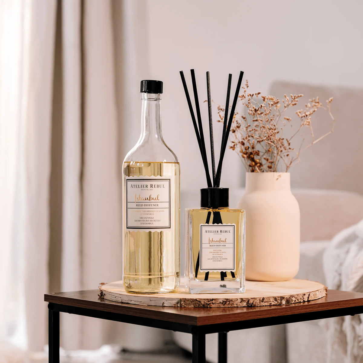 Istanbul Reed Diffuser Refill With Fiber Stick - 985ML