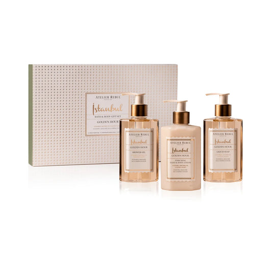 Istanbul Golden Hour Bath & Body Set - 3x 250ML