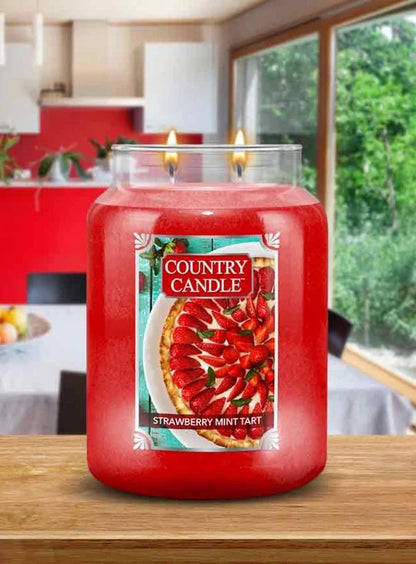 Strawberry Mint Tart