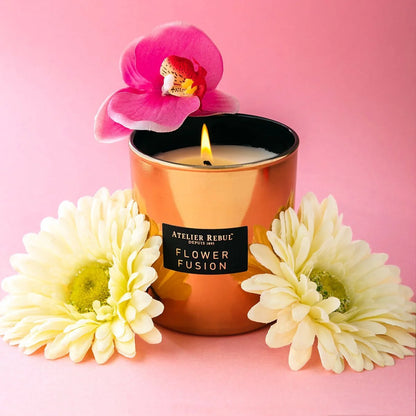 Flower Fusion Scented Candle - 210 GR